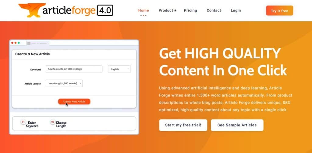 Article Forge 4.0