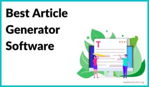 best article generator software