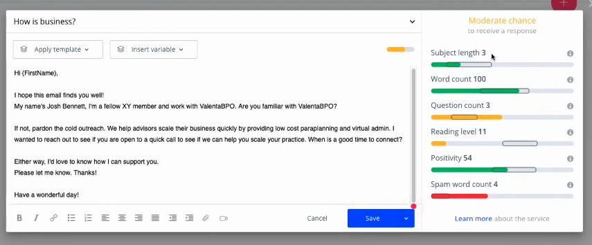 reply.io email assistant
